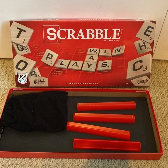 Scrabble - practically new - Picture 3 of 5